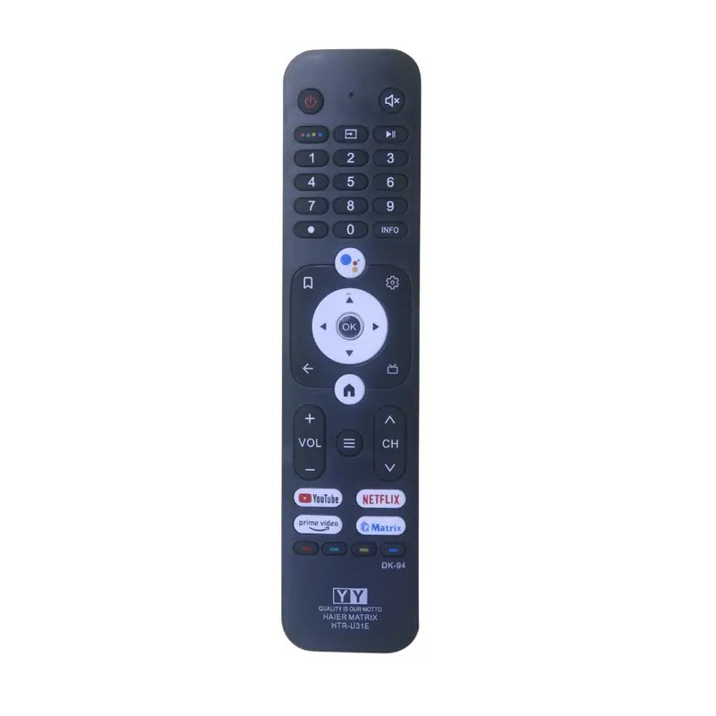 Haier Smart LED TV Remote with voice control